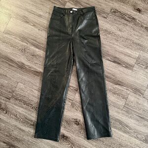 Wilfred Melina Faux Leather Croc Pant